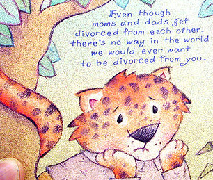 card about divorce for children